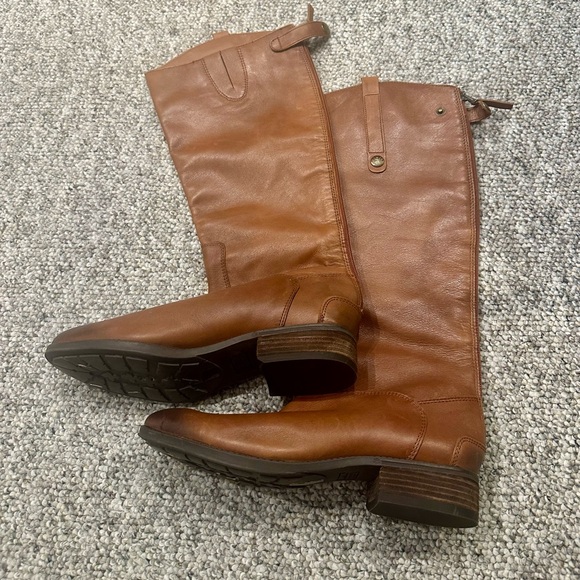 Sam Edelman tan riding boots size 10 - Picture 3 of 5